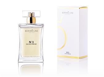 <p>Bormoline Eau de Parfum</p>

															<p>Created to highlight the femininity of the person who wears it, Bormoline N 3 is a perfect blend of flowers and spices.</p>

															<p>Elegant, refined and long lasting.</p>

															<p>An Eau de Parfum for Connoisseurs</p>
															